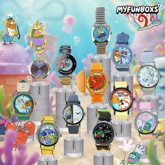 SpongeBob SquarePants Background Fish Series watch blind box