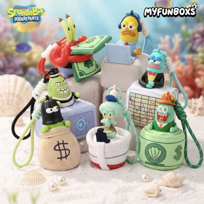 SpongeBob SquarePants Get Rich Crow Series scented plush charm blind box