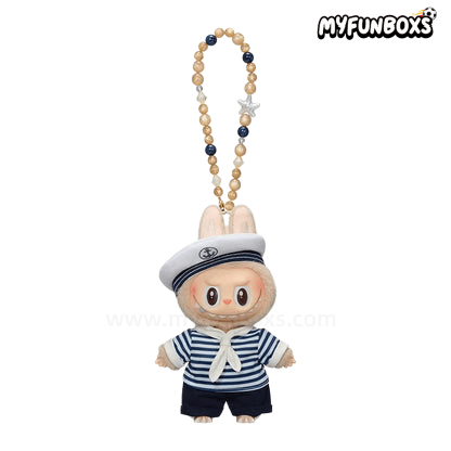 POP MART The Monsters De Vliegende LABUBU Series Sailor Vinyl Plush Hanging Card, POP LAND Exclusive