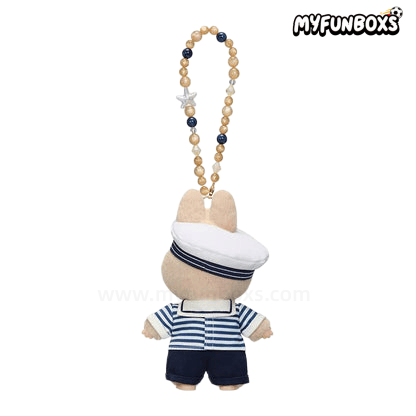 POP MART The Monsters De Vliegende LABUBU Series Sailor Vinyl Plush Hanging Card, POP LAND Exclusive