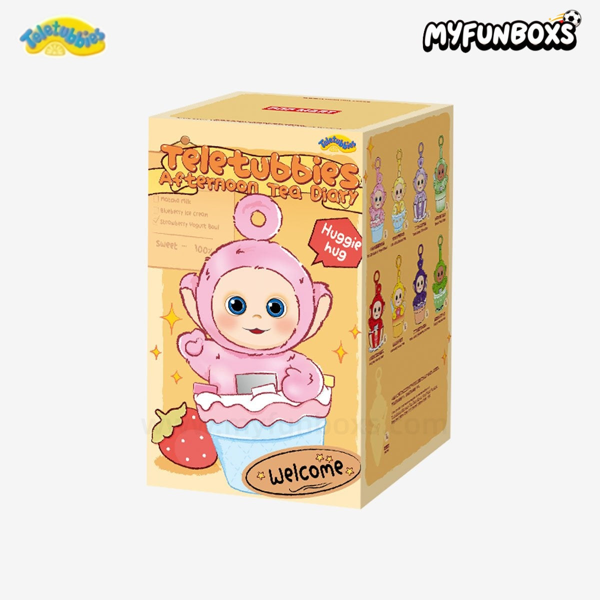Teletubbies Afternoon Tea Diary Series Vinyl Plush Pendant Blind Box