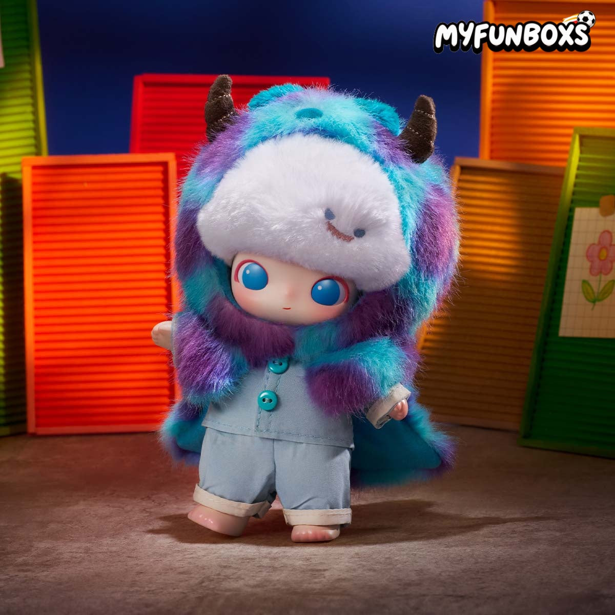 DIMOO WORLD x PIXAR Series  Vinyl Plush Pendant Blind Box