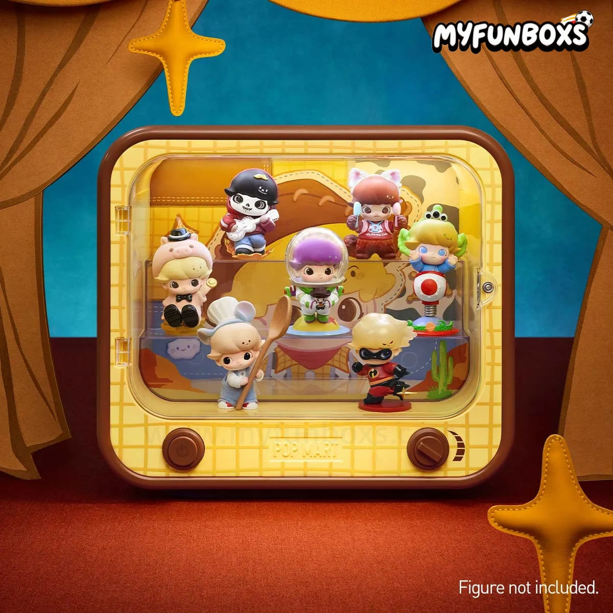 DIM00 WORLD x PIXAR Series - TV-shaped Luminous Display Box