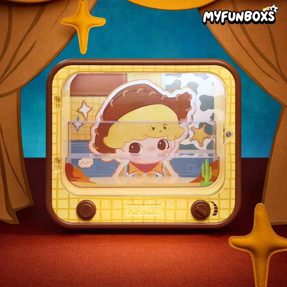 DIM00 WORLD x PIXAR Series - TV-shaped Luminous Display Box