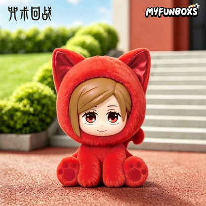 Jujutsu Kaisen Sitting Cat Party Series Plush Pendant Blind Box (PRE-ORDER)