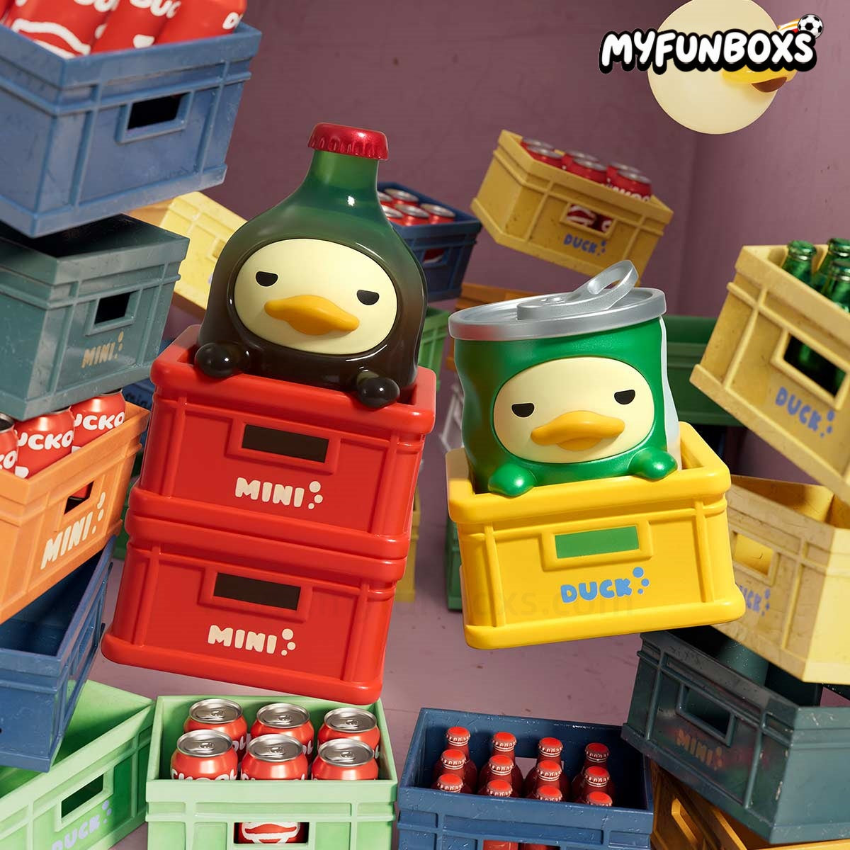 mini DUCKOO Citywalk Series Figures Blind Box
