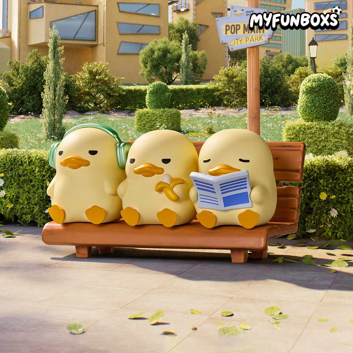 mini DUCKOO Citywalk Series Figures Blind Box