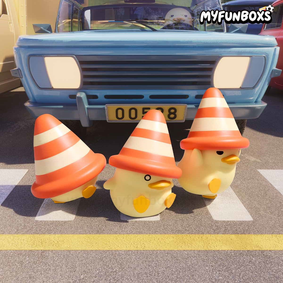 mini DUCKOO Citywalk Series Figures Blind Box
