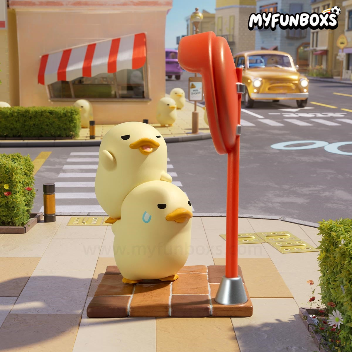 mini DUCKOO Citywalk Series Figures Blind Box