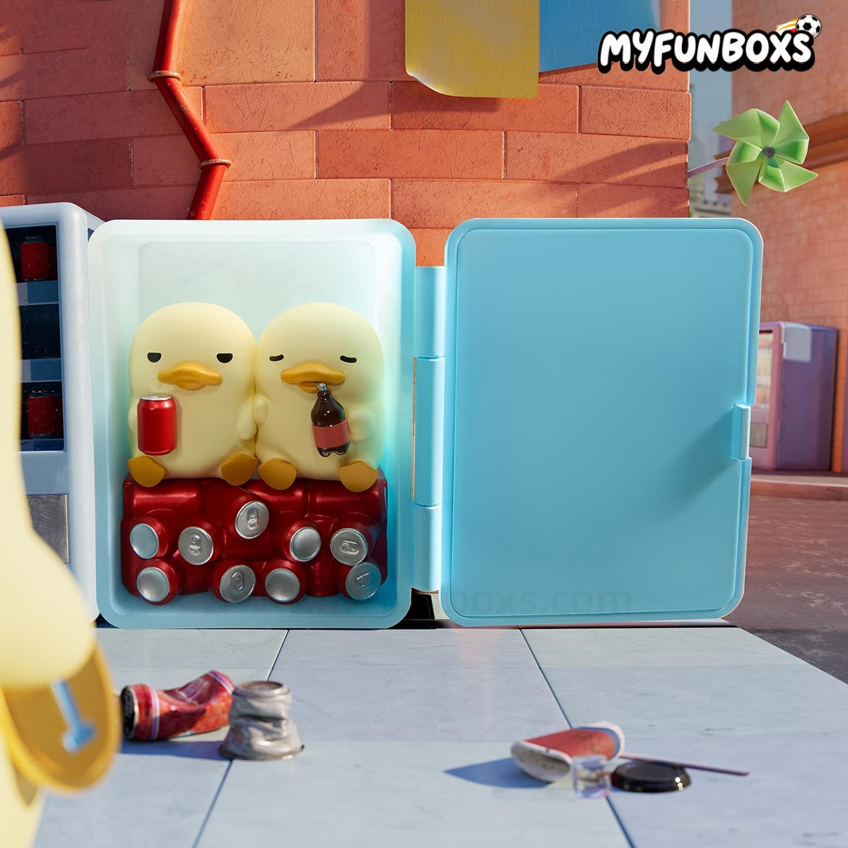 mini DUCKOO Citywalk Series Figures Blind Box