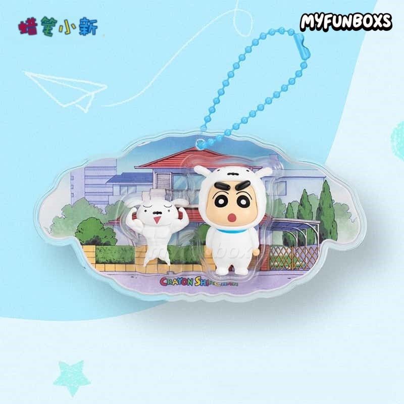 CRAYON SHINCHAN Happy Treasure Box Series Pendant Blind Box