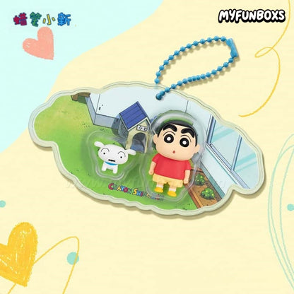 CRAYON SHINCHAN Happy Treasure Box Series Pendant Blind Box