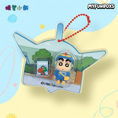 CRAYON SHINCHAN Happy Treasure Box Series Pendant Blind Box