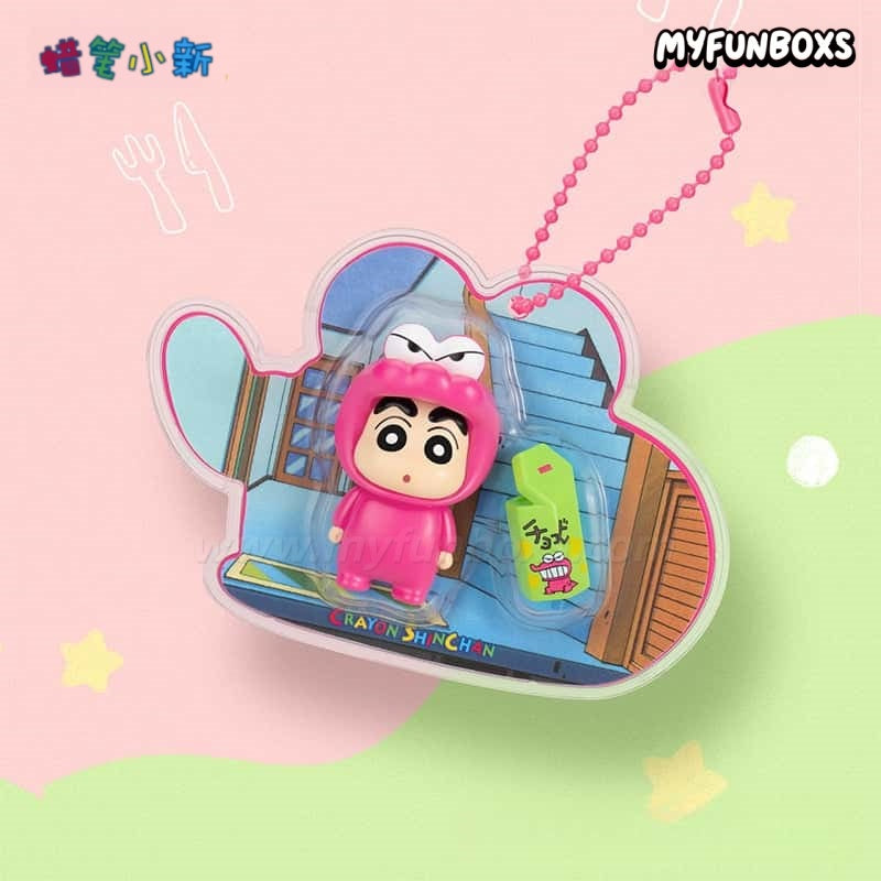 CRAYON SHINCHAN Happy Treasure Box Series Pendant Blind Box