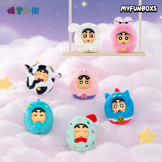 CRAYON SHINCHAN Warm Quilt Series Plush Charm Blind Box(PRE-ORDER)