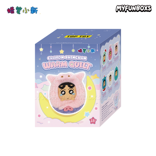 CRAYON SHINCHAN Warm Quilt Series Plush Charm Blind Box(PRE-ORDER)