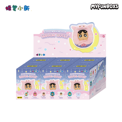 CRAYON SHINCHAN Warm Quilt Series Plush Charm Blind Box(PRE-ORDER)