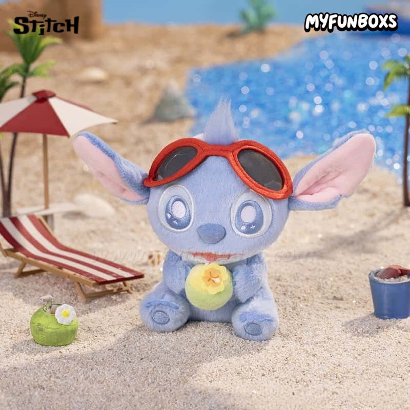 DSN Stitch Summer Beach Series Plush Pendant Blind Box