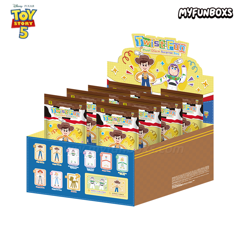 Disney Toy Story 5 Twist Fun Series Plush Charm Surprise Bag
