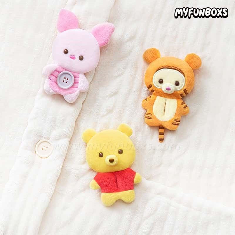 Disney Always Together Series Button Plush Charm Blind Box