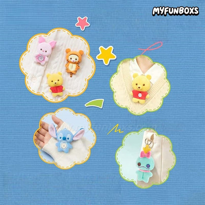 Disney Always Together Series Button Plush Charm Blind Box
