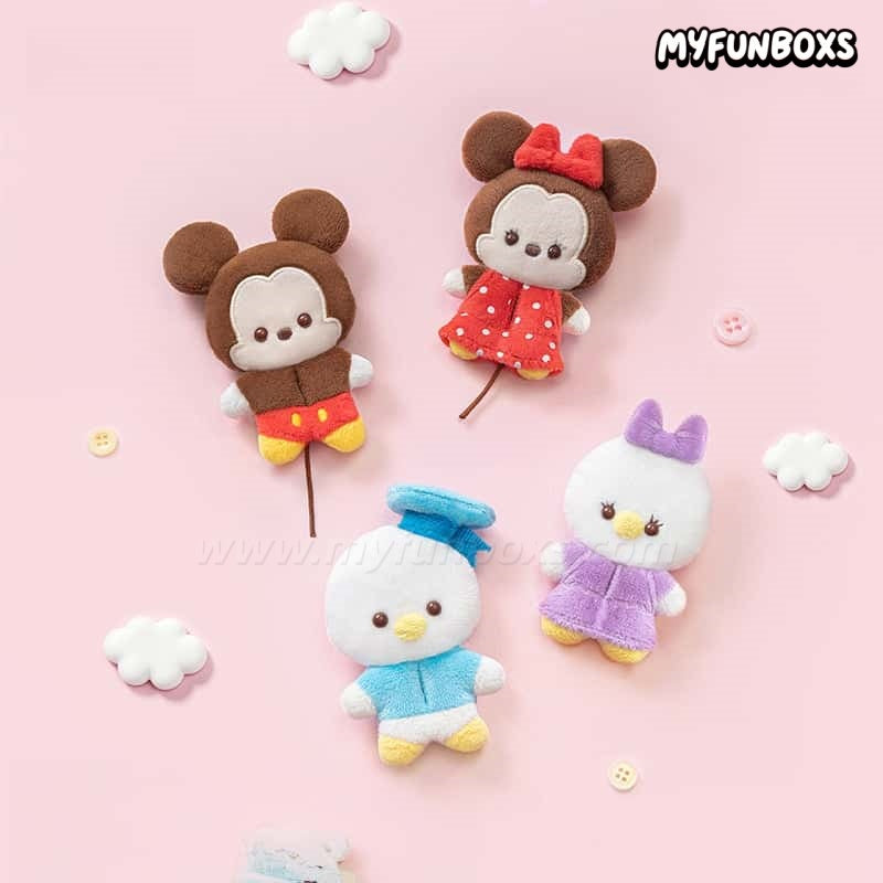 Disney Always Together Series Button Plush Charm Blind Box