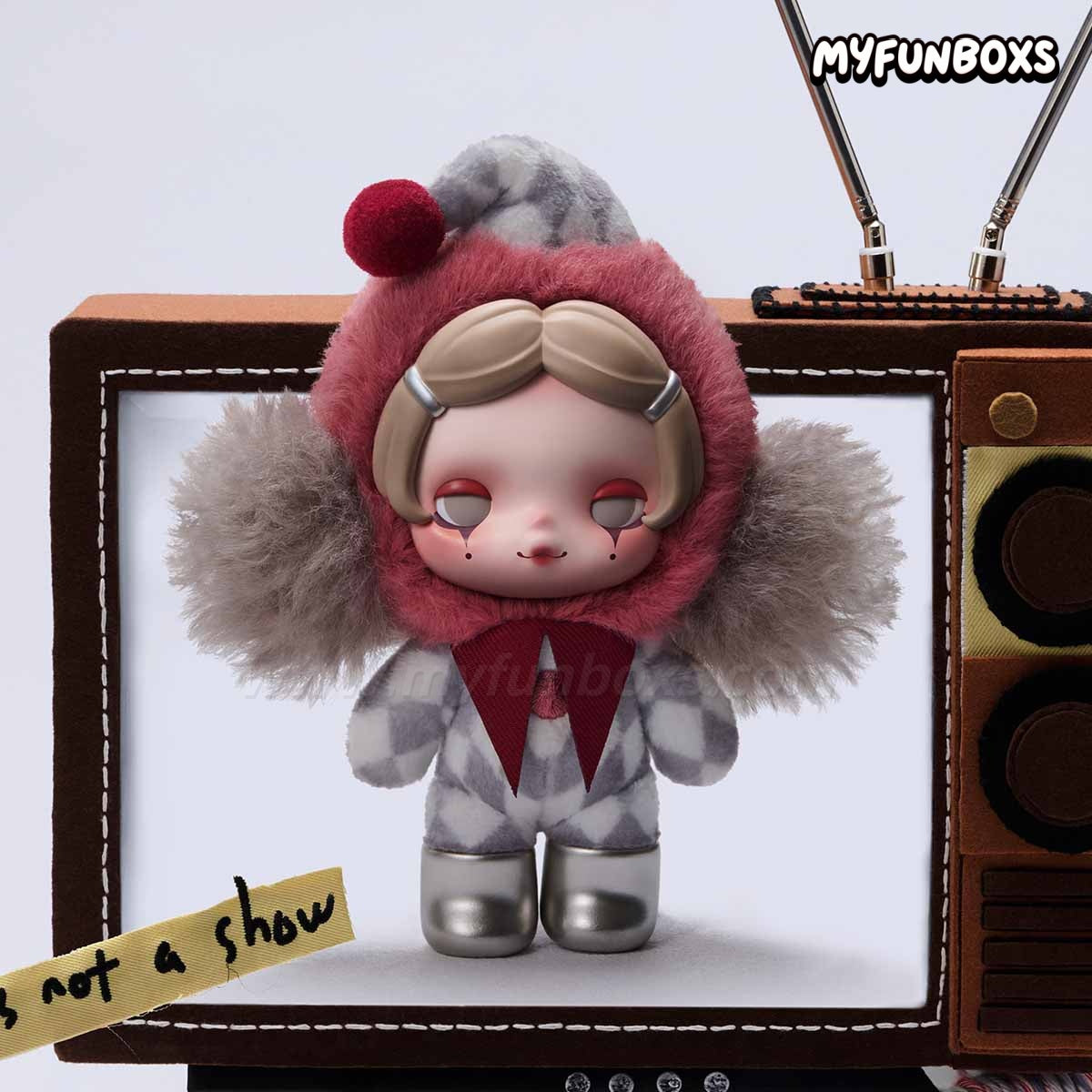 POP MART Skullpanda Off Mode Series Plush Pendant Blind Box (PRE-ORDER)