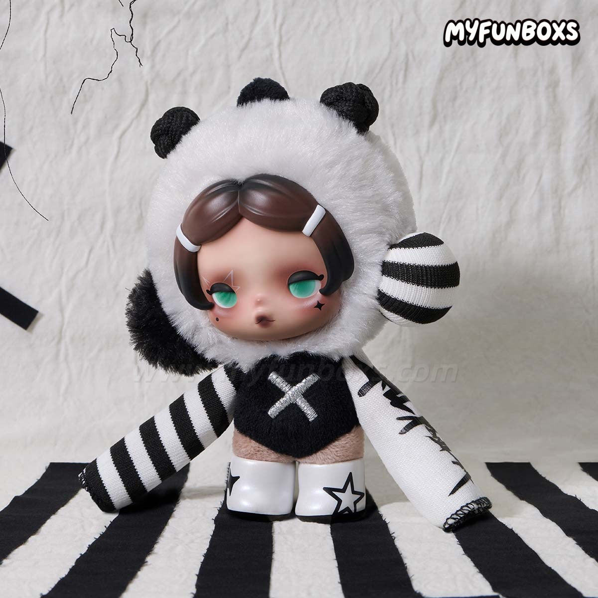 POP MART Skullpanda Off Mode Series Plush Pendant Blind Box (PRE-ORDER)