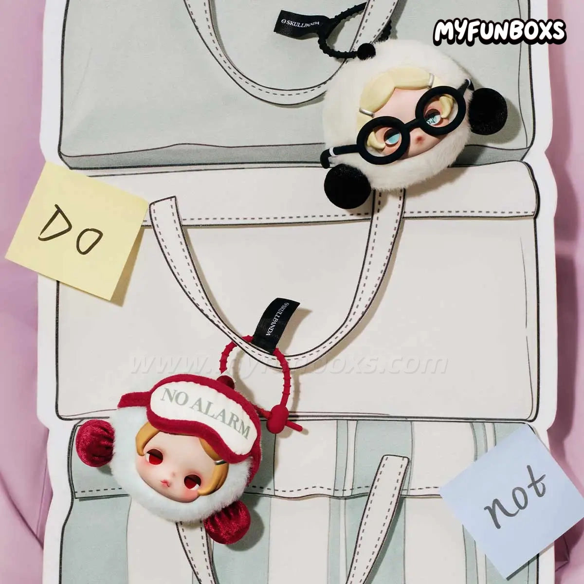 POP MART θ SKULLPANDA Off Mode Series Earphone Bag (PRE-ORDER)