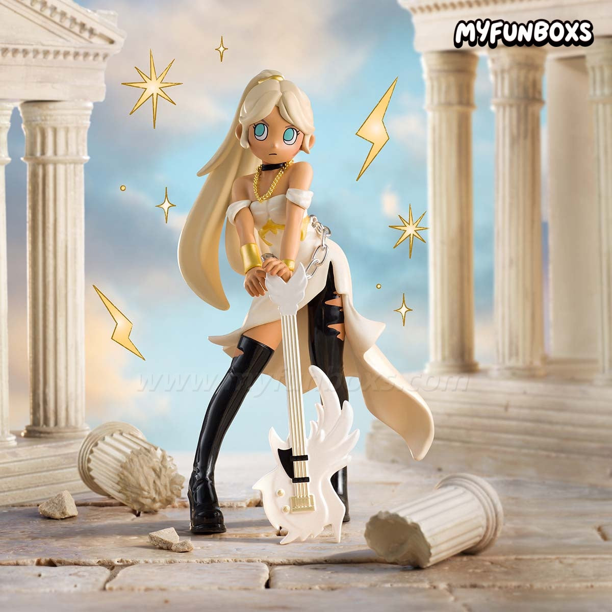 POP MART Peach Riot Power Chords Series Figure Blind Box