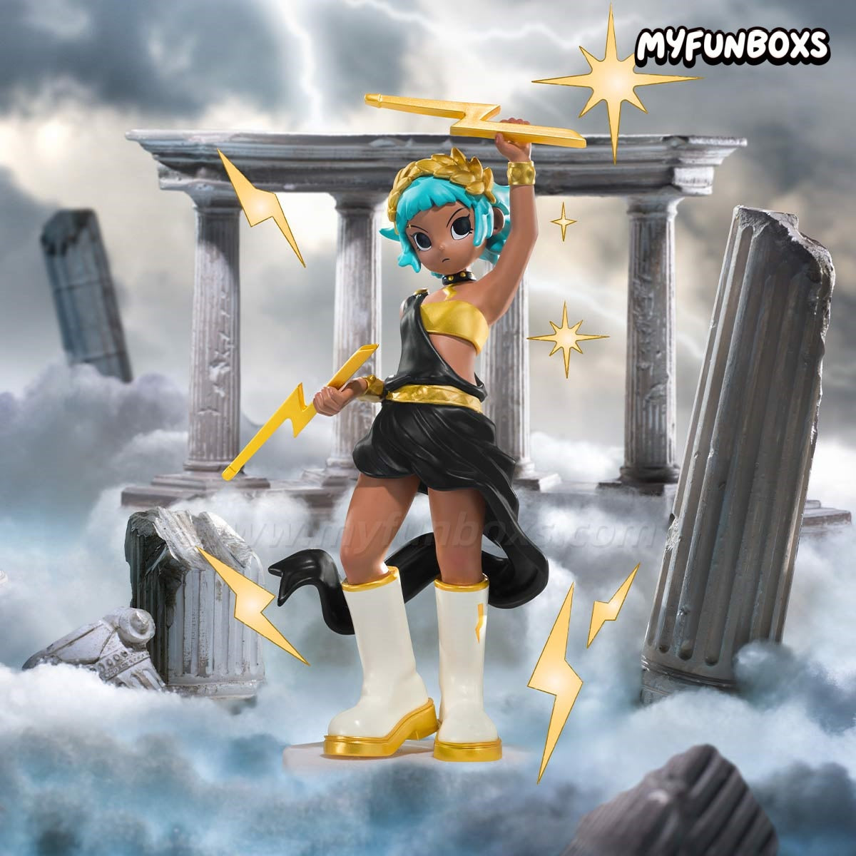 POP MART Peach Riot Power Chords Series Figure Blind Box