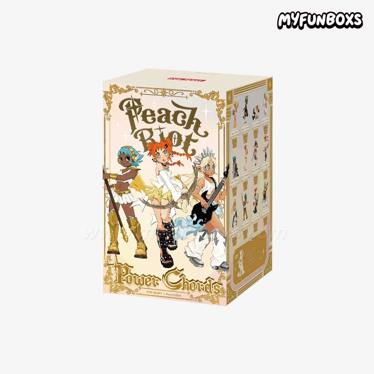 POP MART Peach Riot Power Chords Series Figure Blind Box