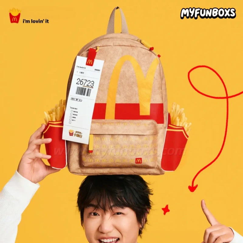 McDonald's Large French Fries bag