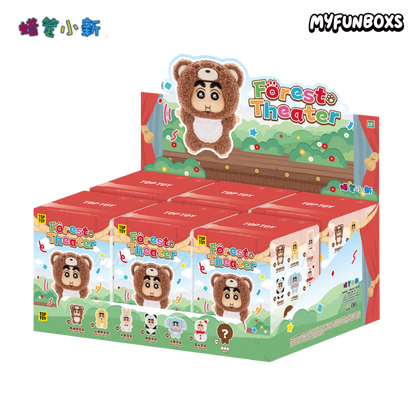 CRAYON SHINCHAN Forest Theater Series Vinyl Plush Blind Box