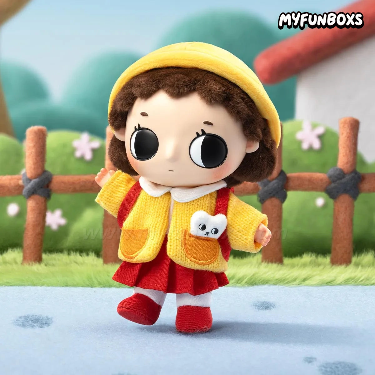 POP MART Nyota × Chibi Maruko Chan Plush Doll Pendant (PRE-ORDER)