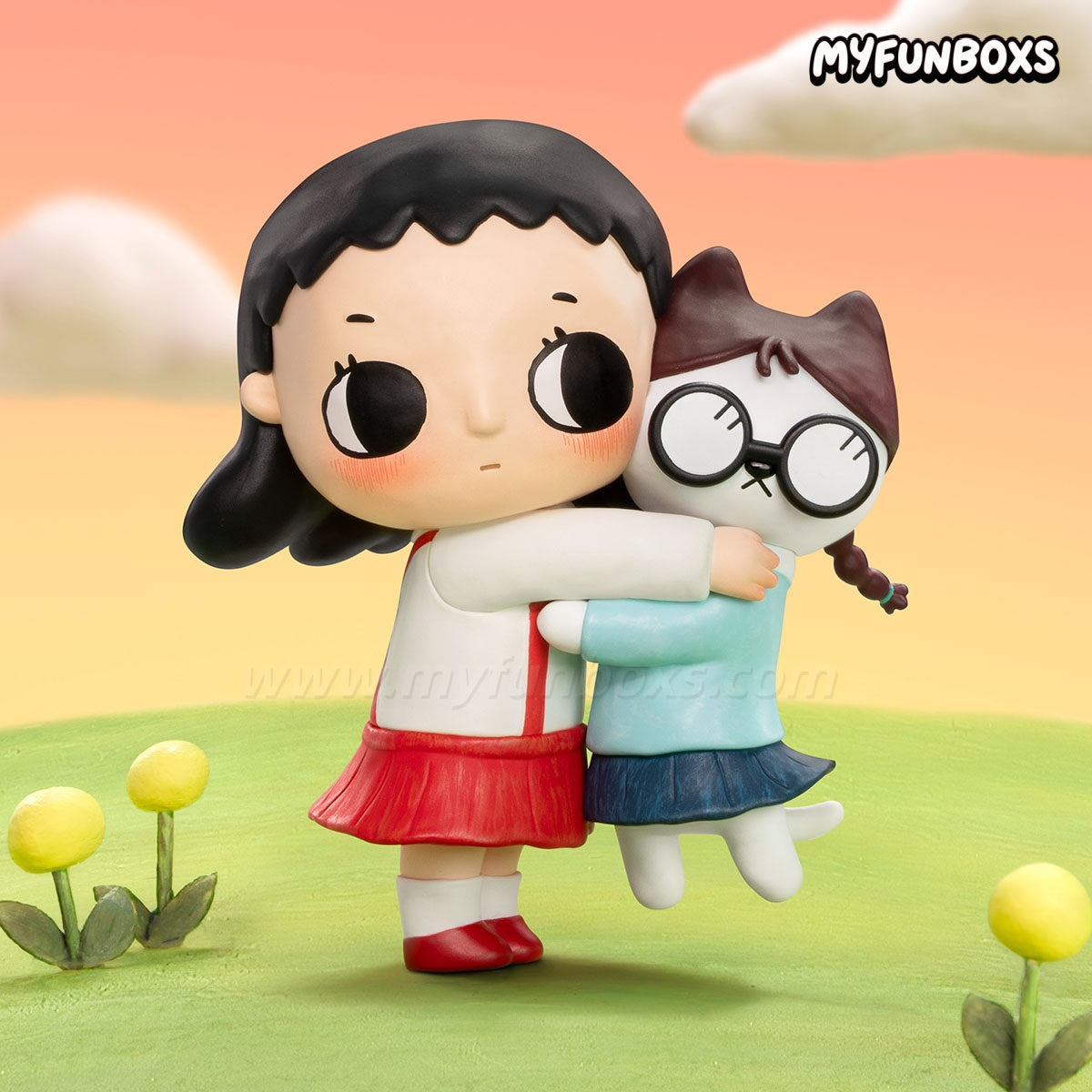 POP MART Nyota × Chibi Maruko Chan Series Figure Blind Box (PRE-ORDER)