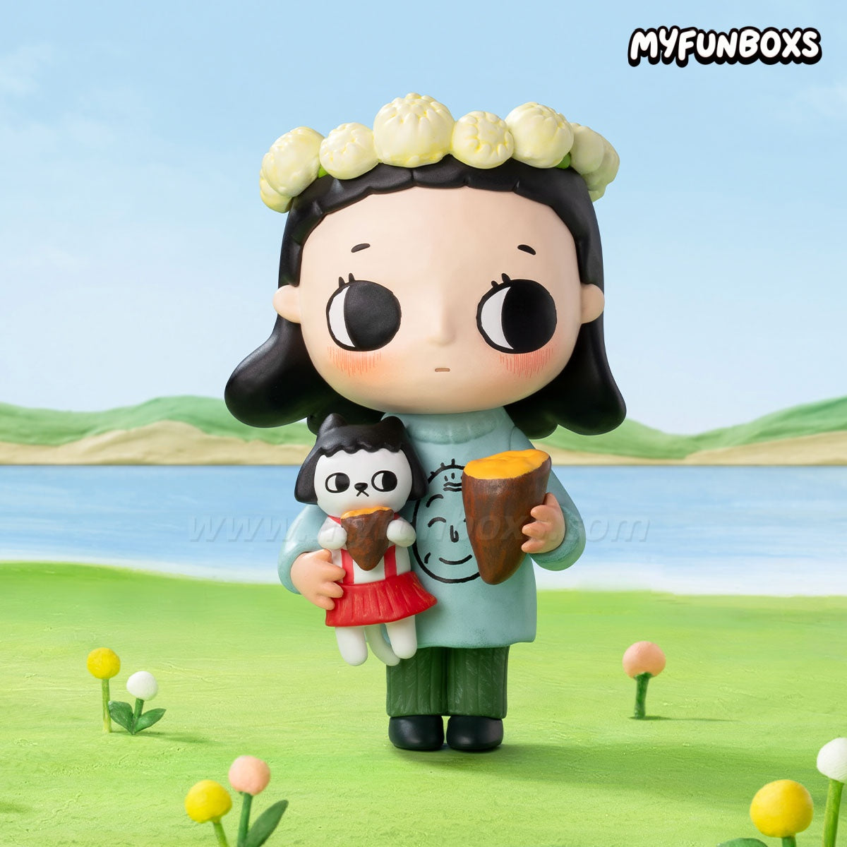 POP MART Nyota × Chibi Maruko Chan Series Figure Blind Box (PRE-ORDER)