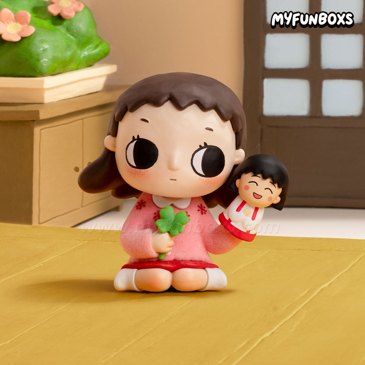 POP MART Nyota × Chibi Maruko Chan Series Figure Blind Box (PRE-ORDER)