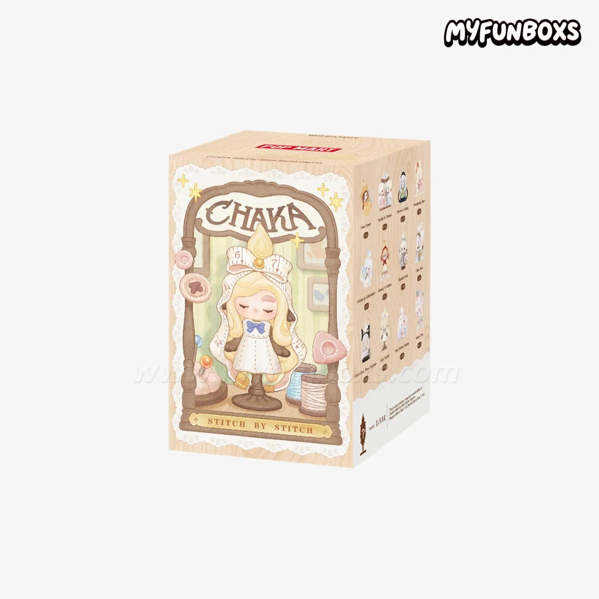 POP MART CHAKA Stitch by Stitch Series Figure Blind Box (PRE-ORDER)