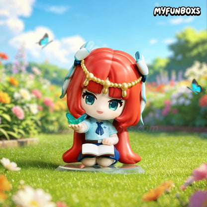 POP MART Genshin Impact Academy's Light and Shadow Poetry Chibi Series Figure Blind Box (PRE-ORDER)