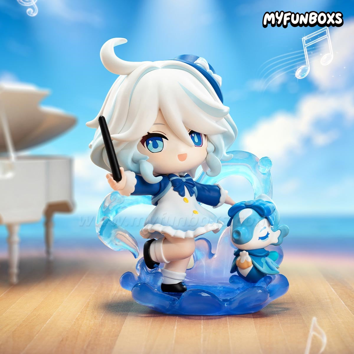 POP MART Genshin Impact Academy's Light and Shadow Poetry Chibi Series Figure Blind Box (PRE-ORDER)
