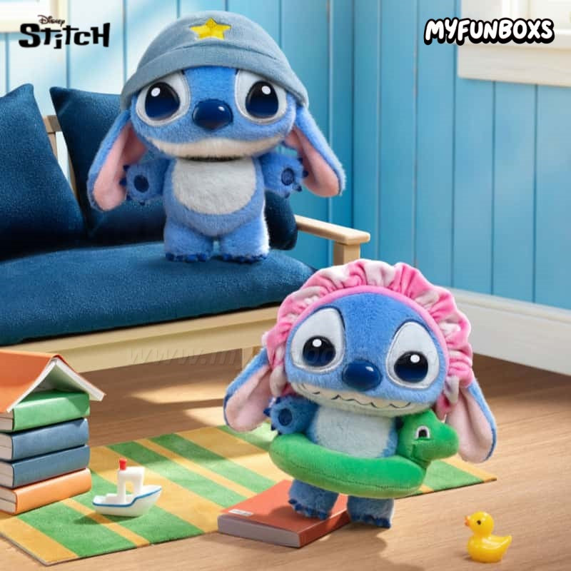 Disney Stitch in Cute Costumes Series Plush Charm Blind Box