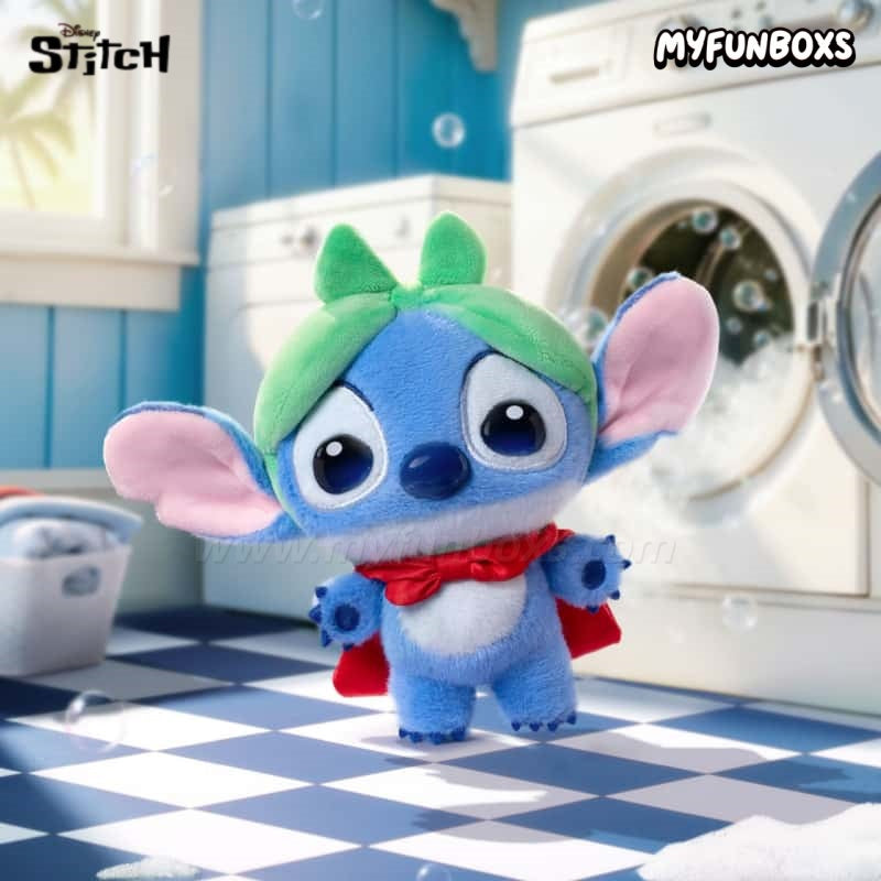 Disney Stitch in Cute Costumes Series Plush Charm Blind Box
