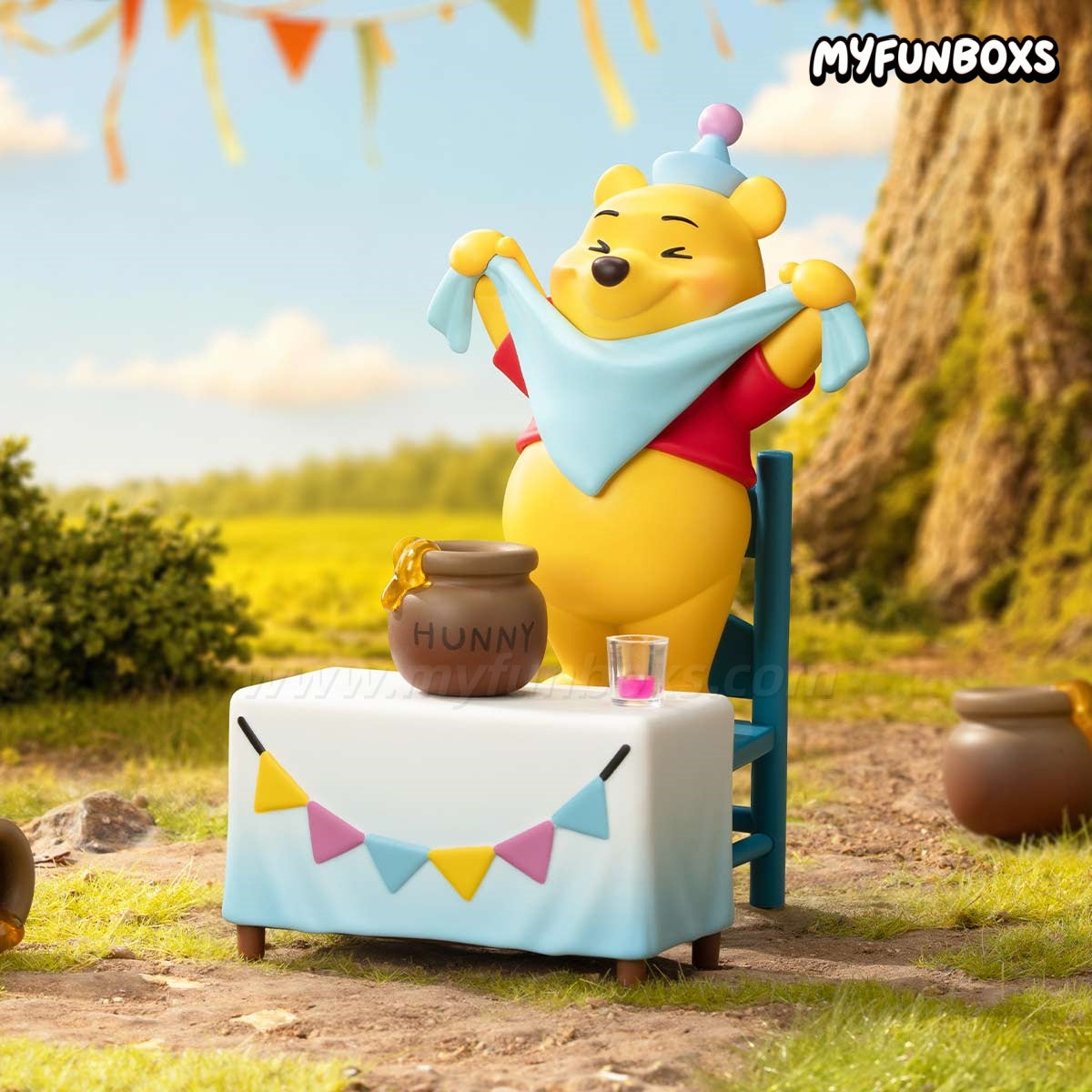 POP MART DSN Winnie the Pooh Let's Party!Series Figures Blind Box(PRE-ORDER)