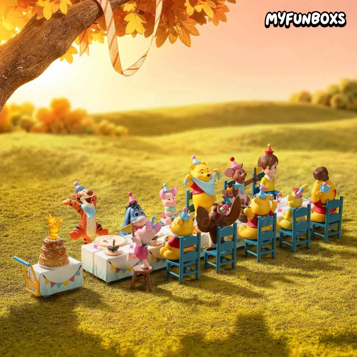 POP MART DSN Winnie the Pooh Let's Party!Series Figures Blind Box(PRE-ORDER)