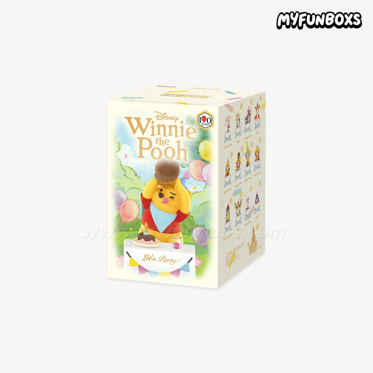 POP MART DSN Winnie the Pooh Let's Party!Series Figures Blind Box(PRE-ORDER)