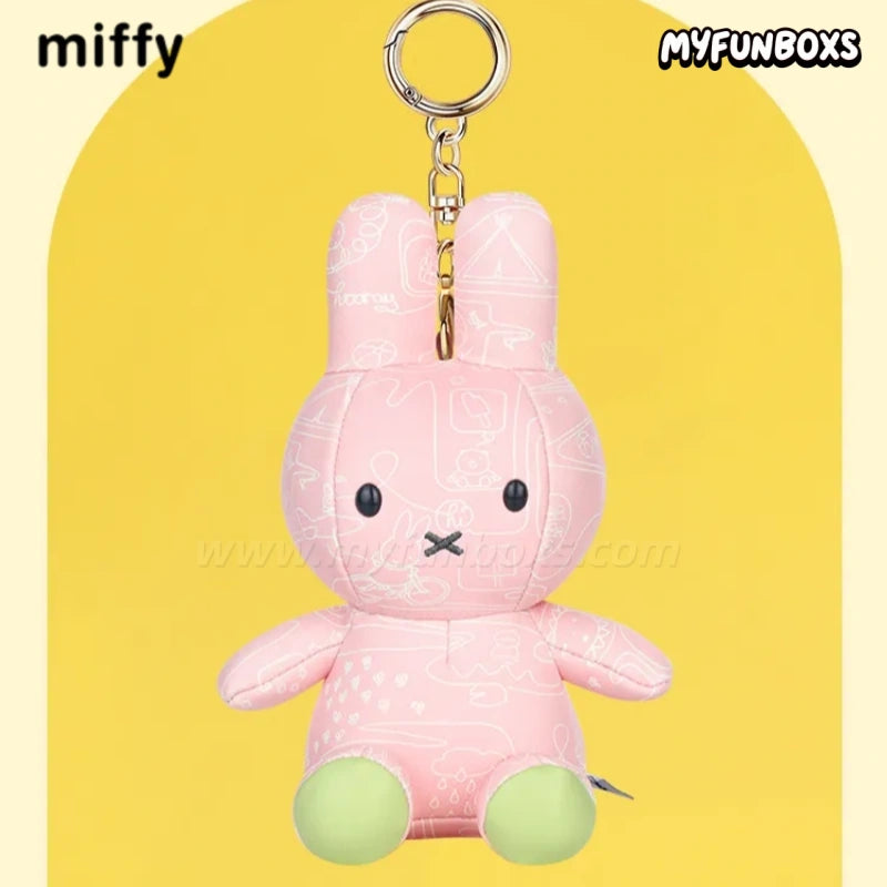 VIPO x Miffy Leather Keychain Pendant