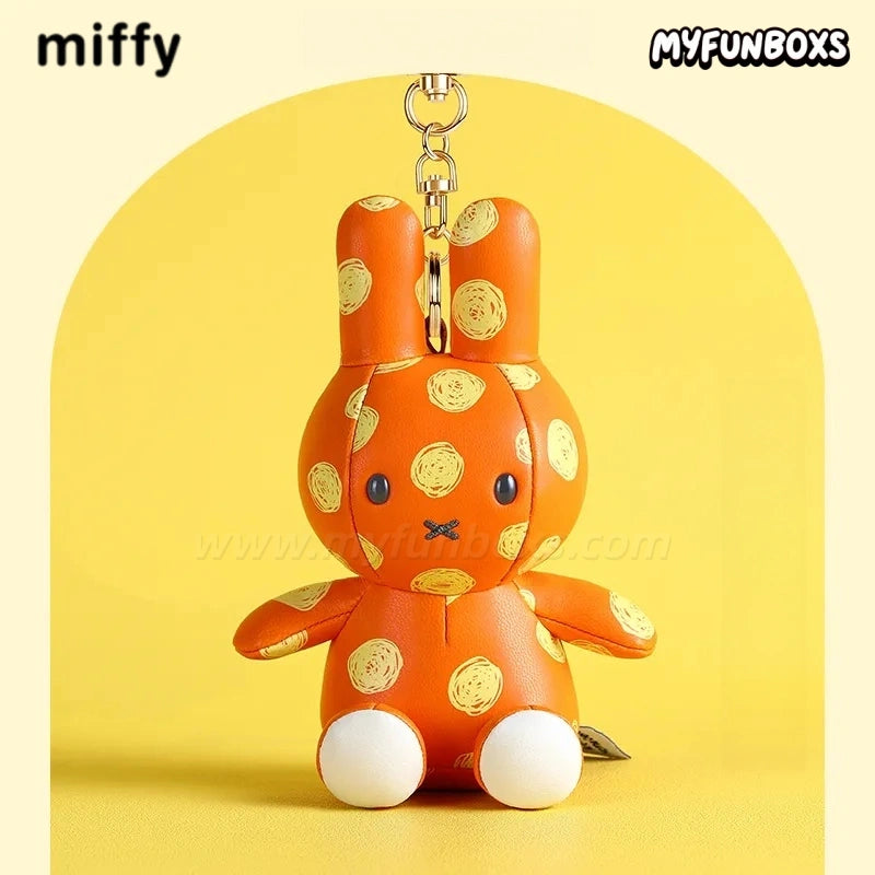 VIPO x Miffy Leather Keychain Pendant
