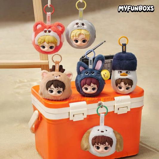 POP MART RlIZE Fluffy Club Series Mini Pouch Keychain Blind Box