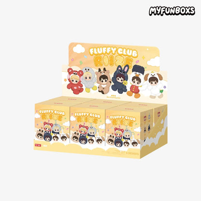 POP MART RlIZE Fluffy Club Series Mini Pouch Keychain Blind Box
